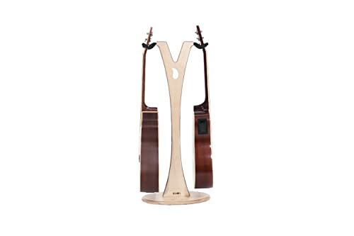 Ruach GS 1 Gitarrenständer für Akustik  und E Gitarren, Holz, Birke