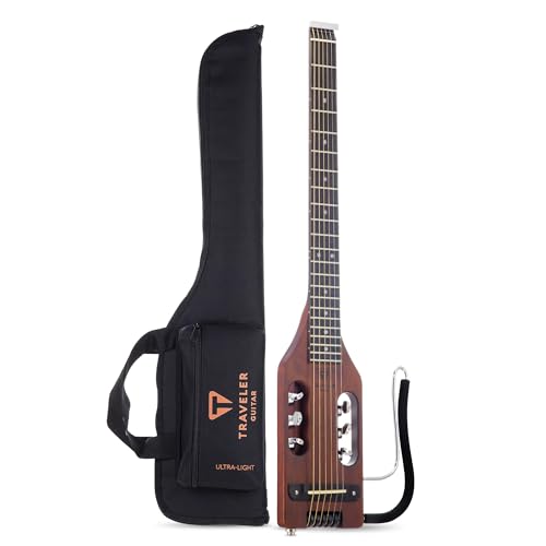 Traveler Guitar Ultra Light, akustisch elektrische Gitarre, Antik braun (ULA ABNS)