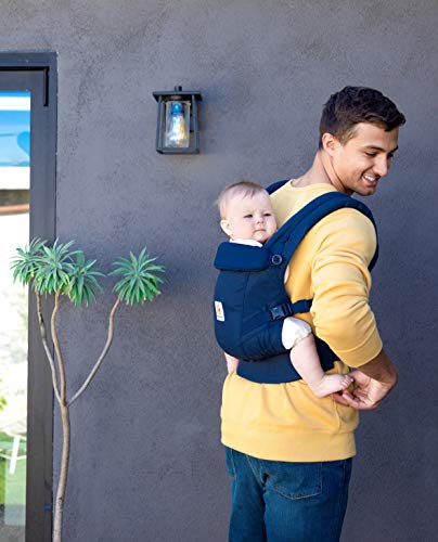 Ergobaby Babytrage für Neugeborene ab Geburt, Baby Tragesystem Adapt, Babytragetasche Bauchtrage Rückentrage
