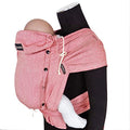 Didymos DidyKlick 4u Babytrage   Halfbuckle Tragehilfe Chili   für Babys und Kleinkinder von 3,5kg bis 20kg   ergonomische Sitzhaltung   Bauchtrage   Hüfttrage   Rückentrage