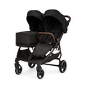 Ickle Bubba Venus Prime Doppel Kinderwagen (Schwarz)