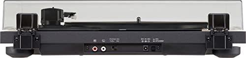 Teac TN 180BT A3 Plattenspieler mit Bluetooth Ausgang (Riemenantrieb, 33/45/78 U/min, integrierter Phono Vorverstärker, High Density MDF Gehäuse) Schwarz