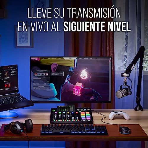 RØDE RØDECaster Pro II Alles in 1 Produktionslösung für Podcasting, Streaming, Musikproduktion und Inhaltserstellung, Black