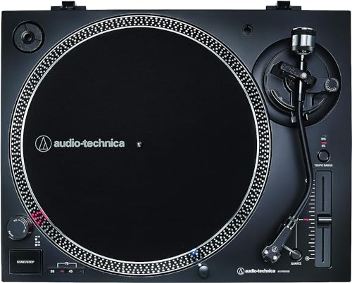 Audio Technica LP120XUSBBK Direktangetriebener Plattenspieler (Analog und USB) schwarz