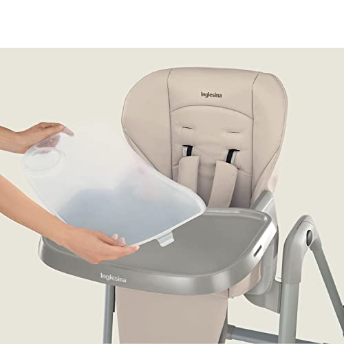 Inglesina My Time Hochstuhl, Pepper, Verstellbar von Geburt bis 36 Monate, Faltbar, Modernes Design, Höchster Komfort und Hygiene