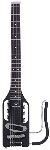 Traveler Guitar Ultra Light, akustisch elektrische Gitarre, Schwarz matt (ULE BKM)