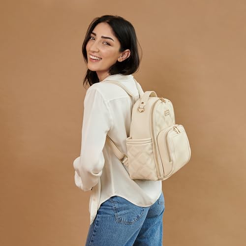Itzy Ritzy Diaper Bag Backpack – Large Capacity Boss Backpack Diaper Bag Featuring Bottle Pockets
