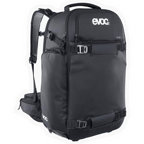EVOC Unisex Cp ideale Fototasche (verstellbarer Hüftgurt, Kleinteilfächer, Lawinenausrüstung, atmungsaktives Material, Maße: 19 x 55 x 34 cm, Volumen: 35 l) (1er Pack)