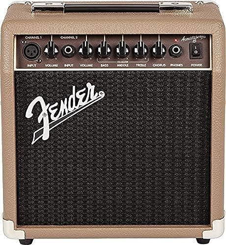 Fender Acoustasonic 15, 15 W Combo Verstärker, Ideal für akustische Gitarren