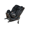 Casualplay Kora Isize Autositz, drehbar, mit Isofix und Fußstütze, Gruppe 0 1 2 3 von 0 bis 12 Jahren oder von 40 bis 150 cm Höhe und SPS Seitenschutzvorrichtung, schwarz