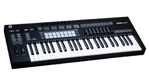 Novation 49SL MkIII MIDI Controller Keyboard mit 49 Tasten und Sequenzer sowie DAW Integration