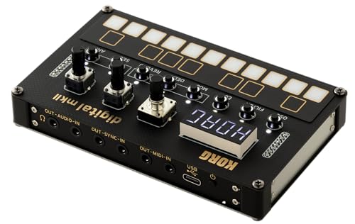Korg Nu:Tekt NTS 1 Digital mkII Synthesiser Kit     zum Selberbauen Black
