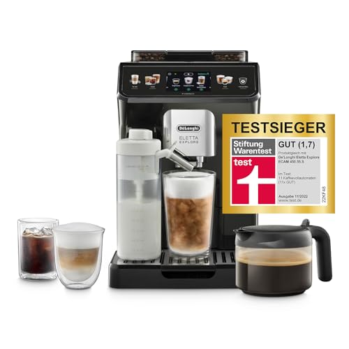 DeLonghi ECAM 452.57.G Kaffeevollautomat mit Milchsystem