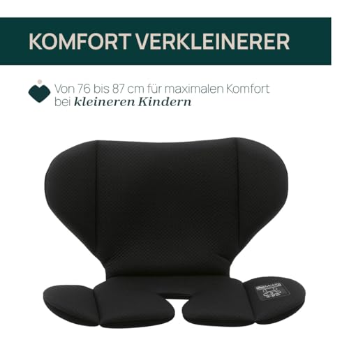 Chicco Kindersitz Mokita I Size, mit Isofix System, für Kinder zwischen 76 und 150 cm Körpergröße, verwendbar ab 15 Monaten, inklusive Einsatz, Schwarz