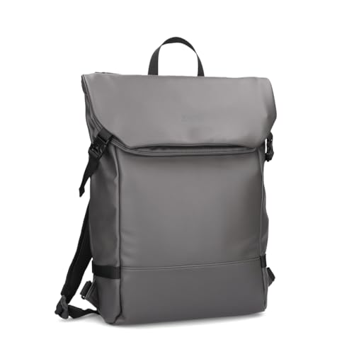 ZWEI Fahrrad Rucksack wasserfest AQUA AQCR200 aus Hydroflex, 16 Liter, gepolstertes Laptopfach, Brustgurt, Getränkehalter, Schlüsselband, Haken für Gepäckträger