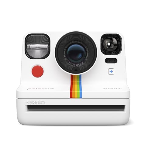 Polaroid Now  Generation 2   Camera   Film Bundle (16 Photos Included)   White   Bluetooth Connected App Controlled Instant Film Camera 6437