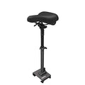 Segway Ninebot Elektroroller Sitzsattel für ES1 / ES2 / ES4 Kick Scooter, Verstellbarer, komfortabler und originaler stoßdämpfender, Faltbarer Sitzsattel, schwarz, groß (schwarz 1)