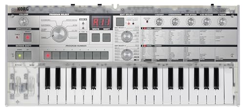 Korg   MicroKORG Crystal   37 Tasten Analog Modeling Synthesizer mit Vocoder   Limitierte Auflage