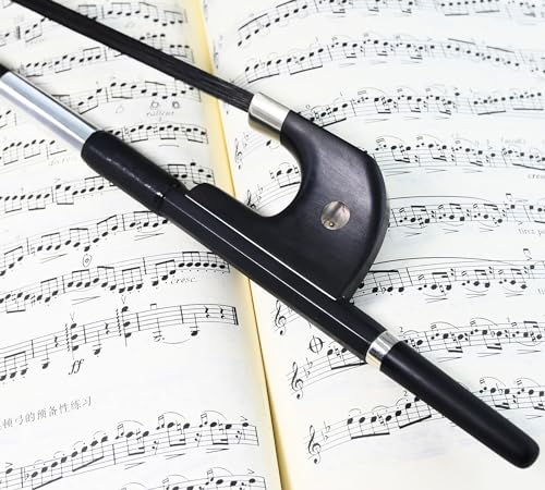 vingobow voller Größe Deutsche Karbonfaser aufrecht Kontrabass Schleife natur schwarz Mongolei Rosshaar New Art Nr. 100bgb