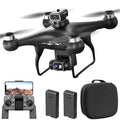 3T6B Bürstenloser Motor Drohne mit 2 4K kameras, 360° Hindernisvermeidungs, Professionell Drones mit 50facher Zoom, Headless Modus,Höhenhaltung, Geburtstag für Anfänger Erwachsener