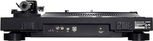 Audio Technica LP120xBTUSB Direktangetriebener Plattenspieler (Bluetooth &amp; USB) Schwarz
