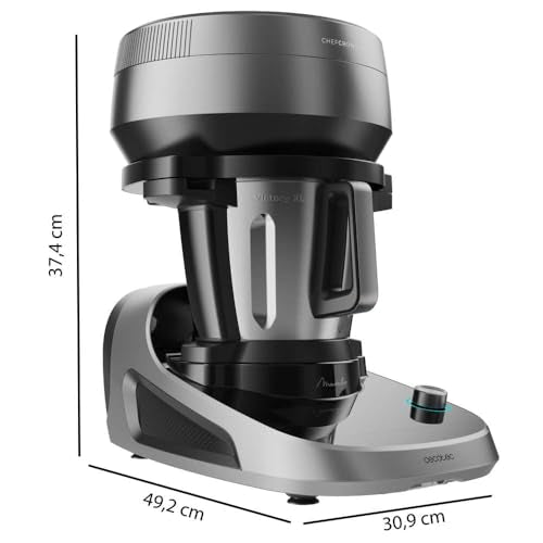Cecotec Küchenroboter Lebensmittelspender Funktionen geführten