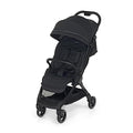 Foppapedretti Leichter Kinderwagen Ciao, für Kinder von 0 – 22 kg (0 – 4 Jahre), 1 Hand Verriegelung, Self Standing, verstellbare Rückenlehne, gedämpfte Räder, Gepäckträger, Aluminiumrahmen, Schwarz