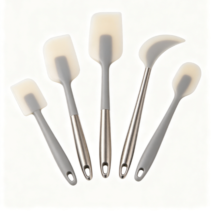 Ayand Nexus Heat Resistant Silicone Spatula Set